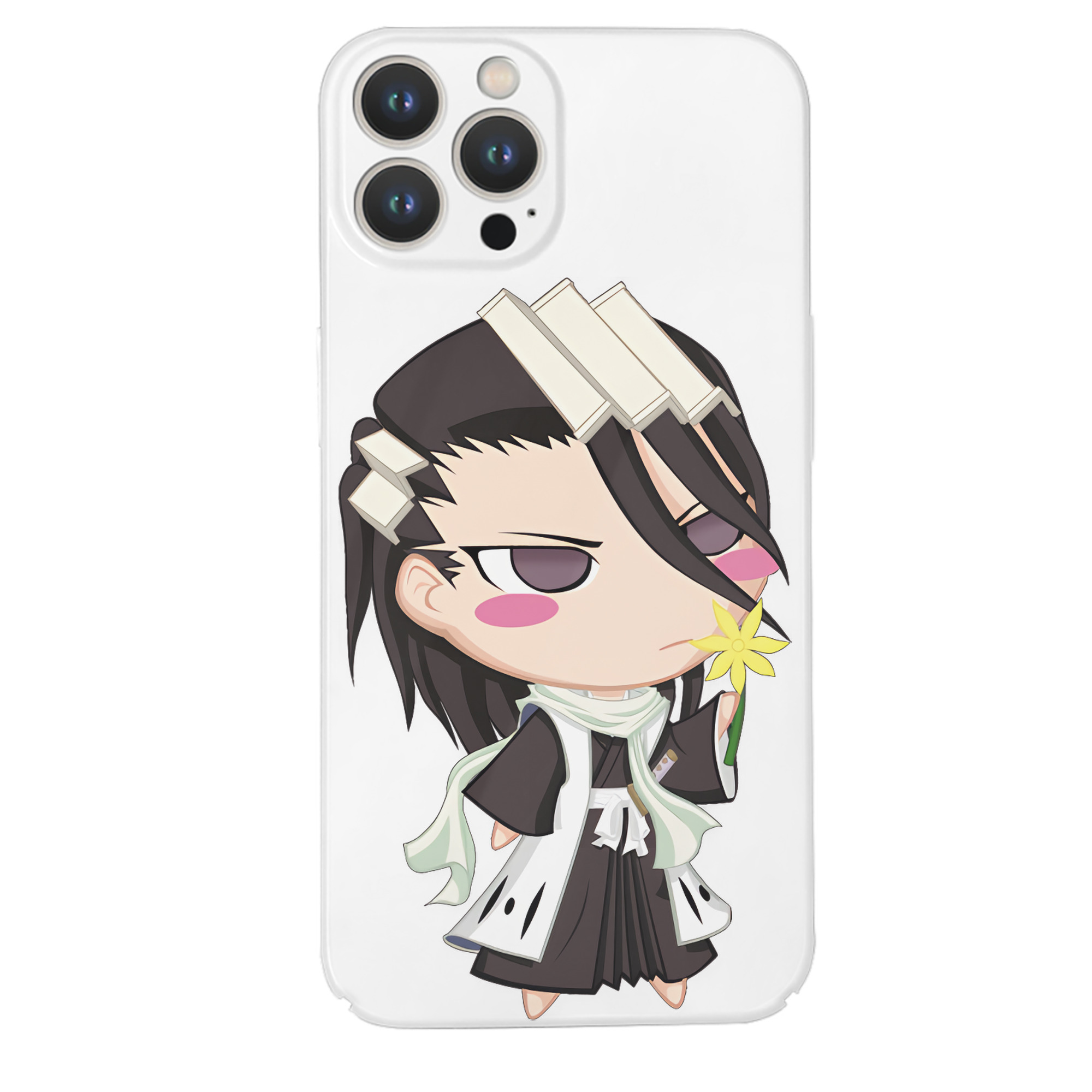（画像用） ブリーチ くちき びゃくや BLEACH Kuchiki Byakuya 【iPhone 14シリーズ対応】ハードケース